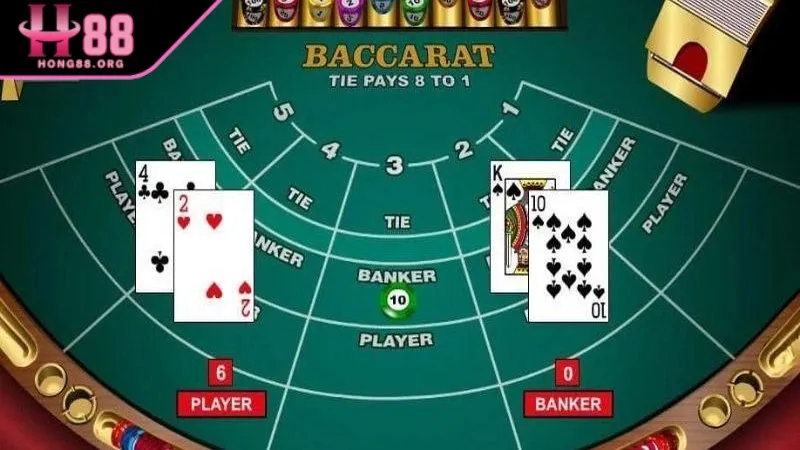 Baccarat là tựa game đình đám được nhiều cược thủ yêu thích